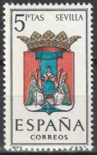 Potovn znmka panlsko 1965 Znak Sevilla Mi# 1560