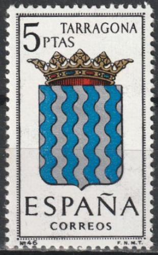 Potovn znmka panlsko 1965 Znak Tarragona Mi# 1564