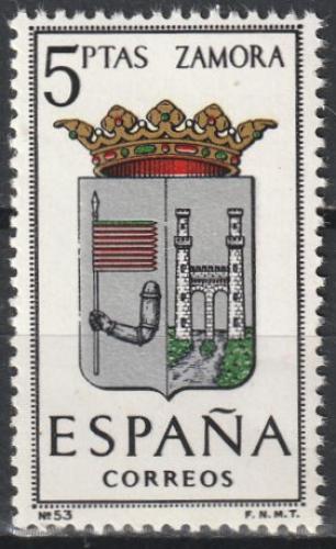 Potovn znmka panlsko 1966 Znak Zamora Mi# 1621 - zvtit obrzek