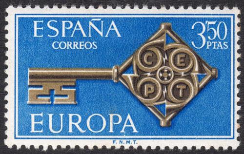Poštovní známka Španìlsko 1968 Evropa CEPT Mi# 1755