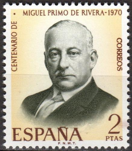 Potovn znmka panlsko 1970 Generl Miguel Primo de Rivera Mi# 1864 - zvtit obrzek