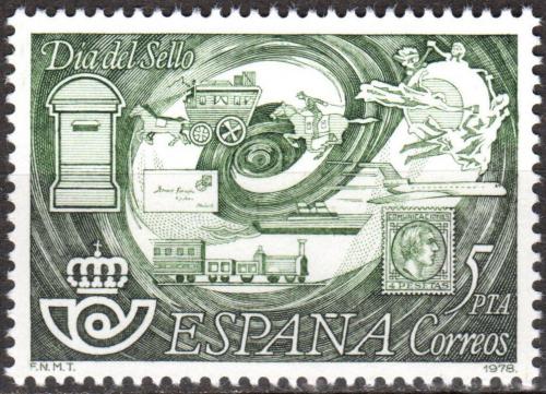 Poštovní známka Španìlsko 1978 Den známek Mi# 2372
