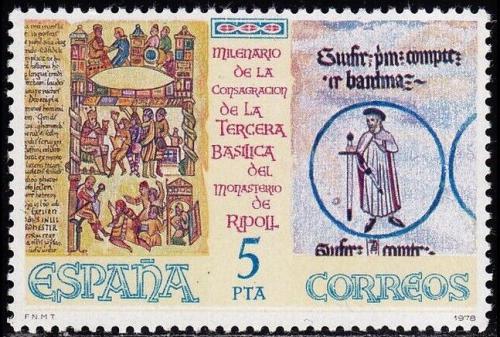 Poštovní známka Španìlsko 1978 Miniatury z Bible Mi# 2398