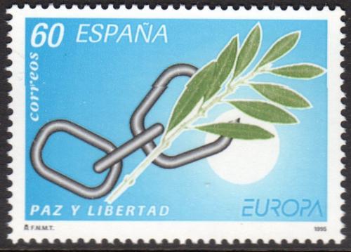 Poštovní známka Španìlsko 1995 Evropa CEPT, mír a svoboda Mi# 3217