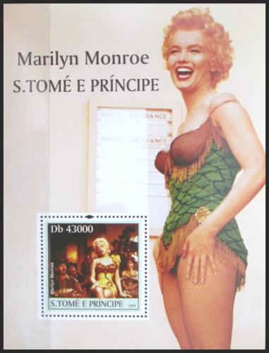 Potovn znmka Svat Tom 2004 Marilyn Monroe Mi# Block 518 Kat 13 - zvtit obrzek