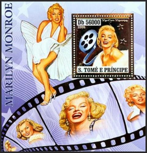 Potovn znmka Svat Tom 2006 Marilyn Monroe Mi# Block 569 Kat 16 - zvtit obrzek