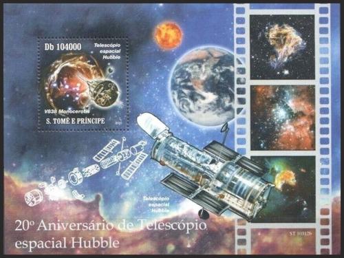 Potovn znmka Svat Tom 2010 Hubblev vesmrn dalekohled Mi# Block 779 Kat 10