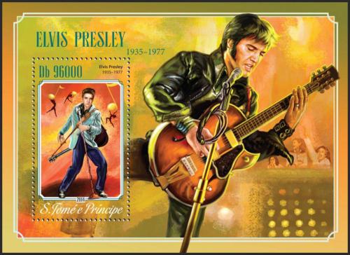 Potovn znmka Svat Tom 2014 Elvis Presley Mi# Block 1045 Kat 10 - zvtit obrzek