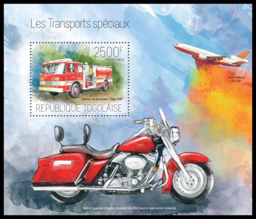 Poštovní známka Togo 2013 Záchranáøi Mi# Mi# Block 894 Kat 10€