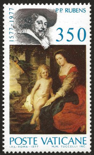 Poštovní známka Vatikán 1977 Umìní, Peter Paul Rubens Mi# 717