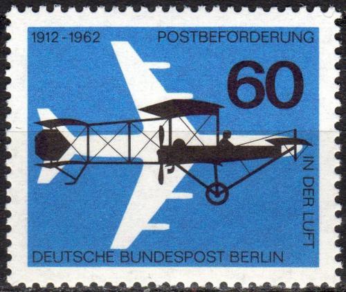 Potovn znmka Zpadn Berln 1962 Letadla Mi# 230