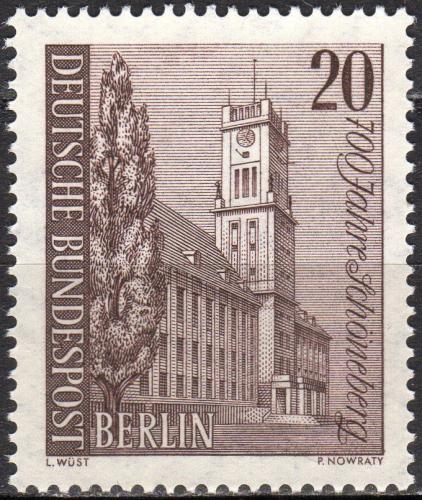 Poštovní známka Západní Berlín 1964 Radnice v Schönebergu Mi# 233