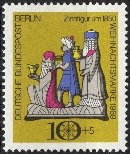 Poštovní známka Západní Berlín 1969 Vánoce Mi# 352