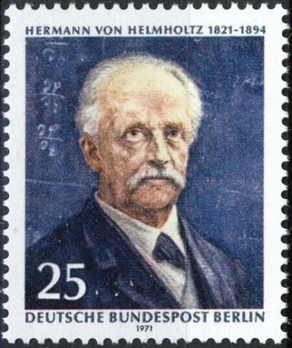 Potovn znmka Zpadn Berln 1971 Hermann von Helmholtz, chemik Mi# 401 - zvtit obrzek