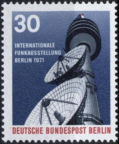 Potovn znmka Zpadn Berln 1971 Telekomunikace Mi# 391