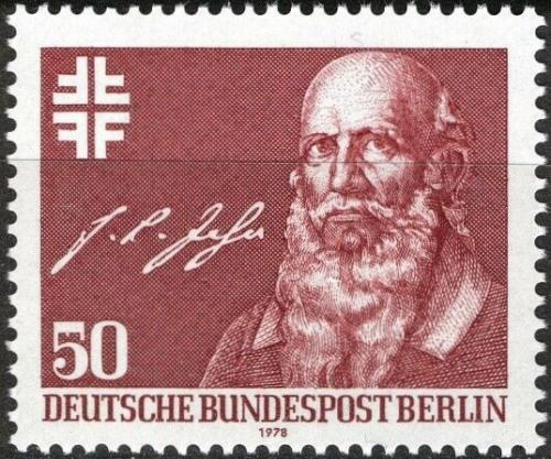 Poštovní známka Západní Berlín 1978 Friedrich Jahn Mi# 570