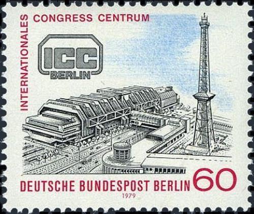 Poštovní známka Západní Berlín 1979 Konferenèní centrum Mi# 591