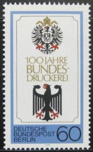 Poštovní známka Západní Berlín 1979 Národní tiskaøská kanceláø Mi# 598