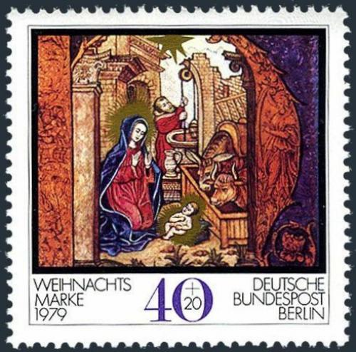 Poštovní známka Západní Berlín 1979 Vánoce Mi# 613