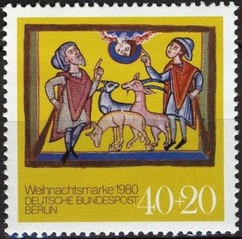 Poštovní známka Západní Berlín 1980 Vánoce Mi# 633