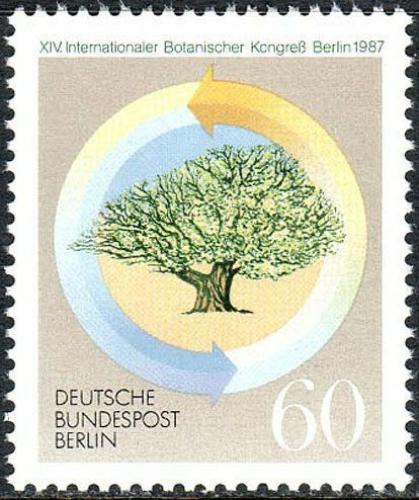 Poštovní známka Západní Berlín 1987 Botanický kongres Mi# 786