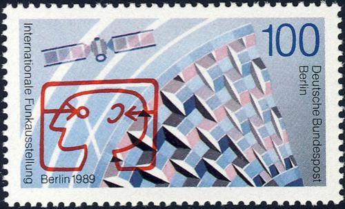 Potovn znmka Zpadn Berln 1989 Vstava rdi Mi# 847