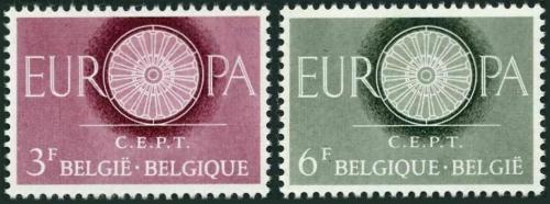 Poštovní známky Belgie 1960 Evropa CEPT Mi# 1209-10
