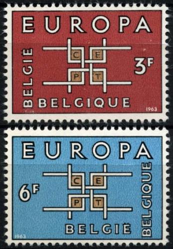 Poštovní známky Belgie 1963 Evropa CEPT Mi# 1320-21