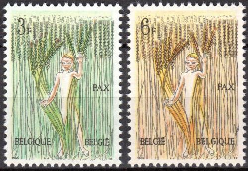 Poštovní známky Belgie 1963 Kresba, Idel Ianchelevici Mi# 1311-12
