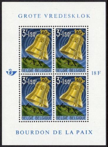 Poštovní známky Belgie 1963 Zvon míru Mi# Block 28 Kat 7.50€