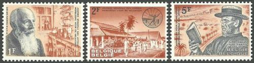 Poštovní známky Belgie 1964 Boj proti malomocenství Mi# 1338-40