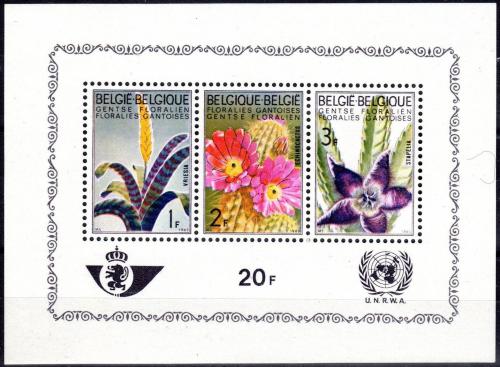 Poštovní známky Belgie 1965 Kvìtiny Mi# Block 32