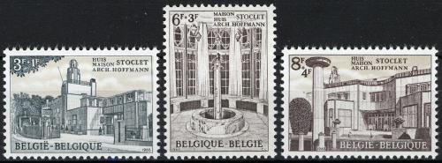 Poštovní známky Belgie 1965 Palác Stoclet Mi# 1394-96