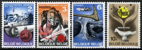 Poštovní známky Belgie 1968 Belgické dìjiny Mi# 1503-06