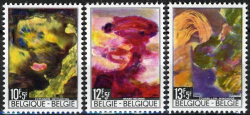 Poštovní známky Belgie 1968 Katastrofy, Pol Mara Mi# 1518-20