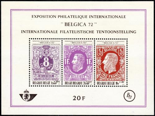 Poštovní známky Belgie 1970 BELGICA výstava Mi# Block 42