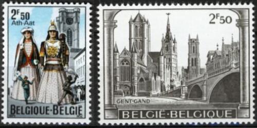 Poštovní známky Belgie 1971 Turistika Mi# 1646-47