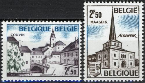 Poštovní známky Belgie 1972 Turistické zajímavosti Mi# 1691-92