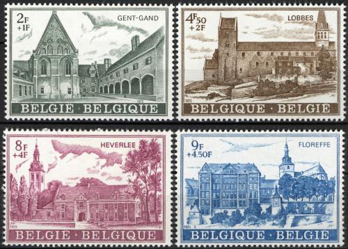 Poštovní známky Belgie 1973 Kultura Mi# 1715-18