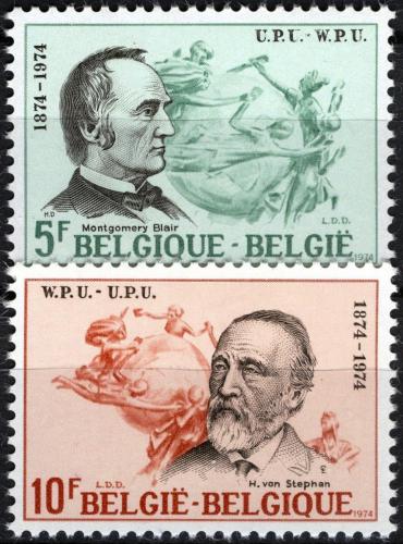Poštovní známky Belgie 1974 UPU, 100. výroèí Mi# 1781-82