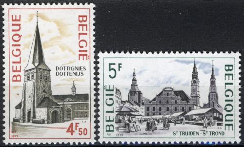 Poštovní známky Belgie 1975 Turistické zajímavosti Mi# 1824-25