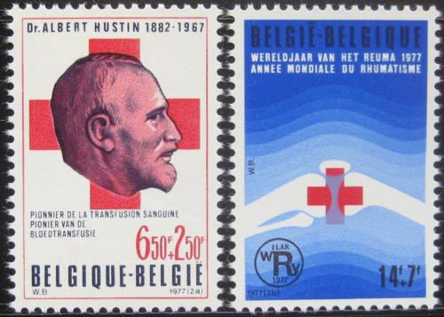 Poštovní známky Belgie 1977 Èervený køíž Mi# 1892-93