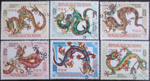 Potovn znmky Benin 2000 Nov rok, Rok draka - zvtit obrzek