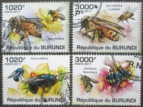 Potovn znmky Burundi 2011 Vely Mi# 2002-05 Kat 9.50