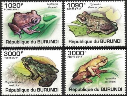 Potovn znmky Burundi 2011 by Mi# 2062-65 Kat 9.50 - zvtit obrzek