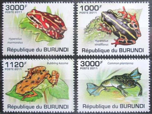 Potovn znmky Burundi 2011 by Mi# 2066-69 Kat 9.50 - zvtit obrzek