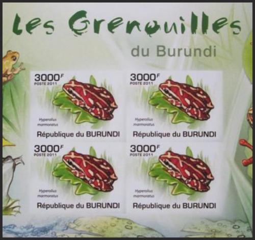 Potovn znmky Burundi 2011 by neperf. Mi# 2069 B Bogen - zvtit obrzek