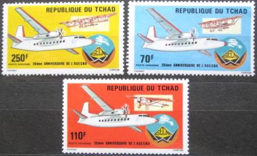 Potovn znmky ad 1985 Letadla Mi# 1121-23