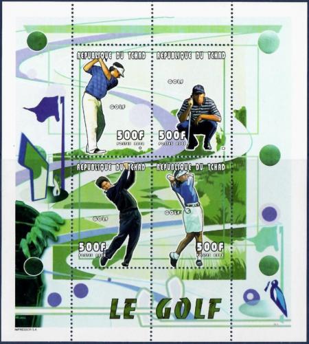 Potovn znmky ad 2000 Golfisti Mi# 2156-59 Bogen Kat 20