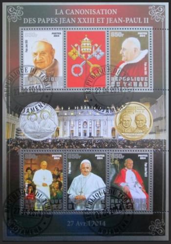 Potovn znmky ad 2014 Pape Jan Pavel II. 1B